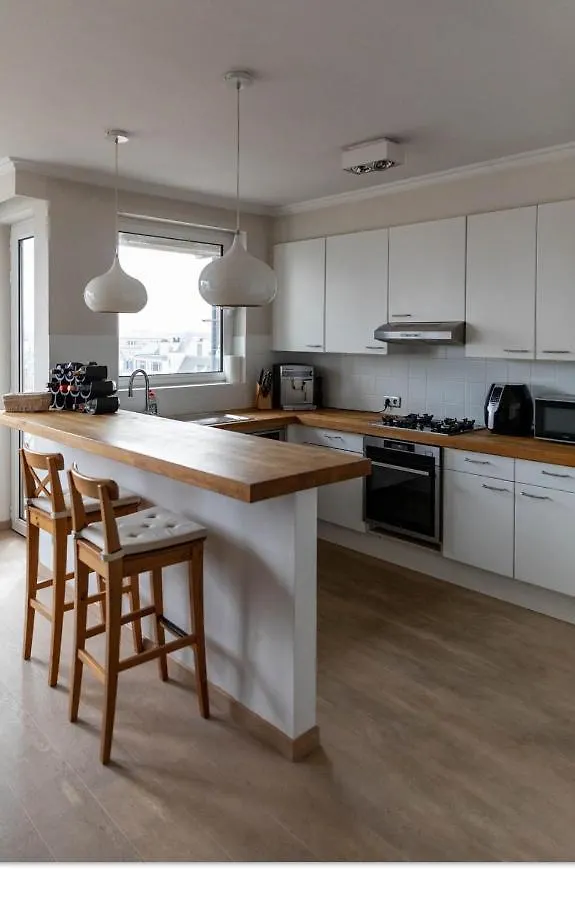 Ruim Appartement Met Prachtig Zicht Op A+ Locatie! Antverpy 0*,